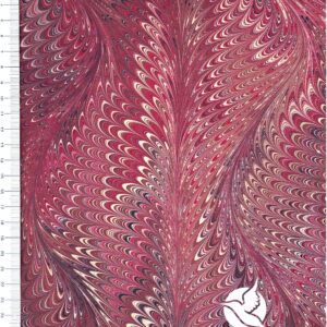Papier marmurkowy Szaro-różowy rosa I, papier marmoryzowany, papier marmurkowy malowany ręcznie na powierzchni wody, papier introligatorski, dla konserwatorów papieru, hertmanus, hertmanus paper