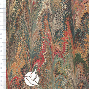 Papier marmurkowy Wielokolorowe Fontanny, papier marmoryzowany, papier marmurkowy malowany ręcznie na powierzchni wody, papier introligatorski, dla konserwatorów papieru, hertmanus, hertmanus paper