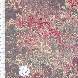 Papier marmurkowy Wanilia Truskawka Beton, papier marmoryzowany, papier marmurkowy malowany ręcznie na powierzchni wody, papier introligatorski, dla konserwatorów papieru, hertmanus, hertmanus paper