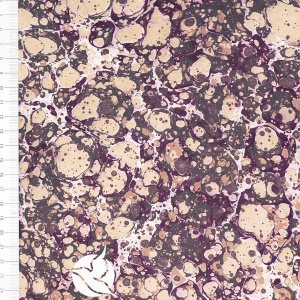 Papier marmurkowy Ciemny Fiolet Battal, papier marmoryzowany, papier marmurkowy malowany ręcznie na powierzchni wody, papier introligatorski, dla konserwatorów papieru, hertmanus, hertmanus paper